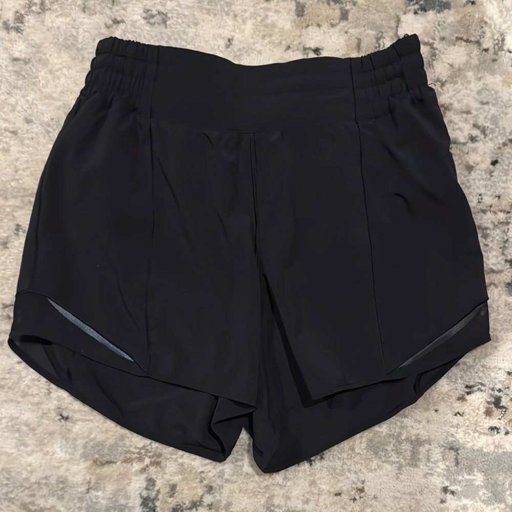Lululemon Athletica Black Athletic Shorts Lightweight Performance